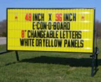 4x8 Portable Sign